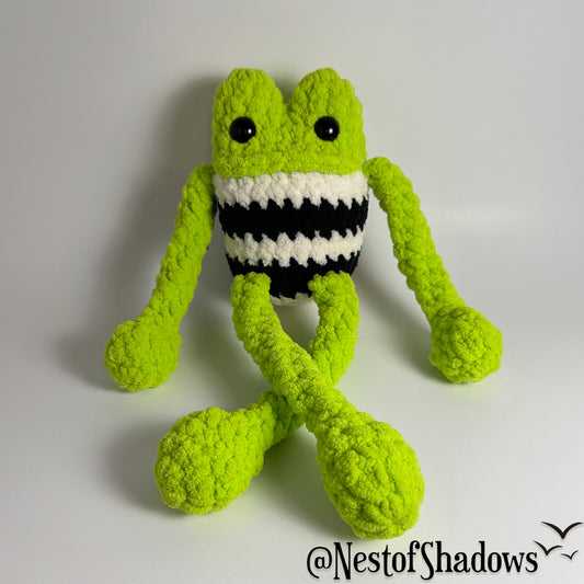 Amphibious Frog - Crochet Plushie