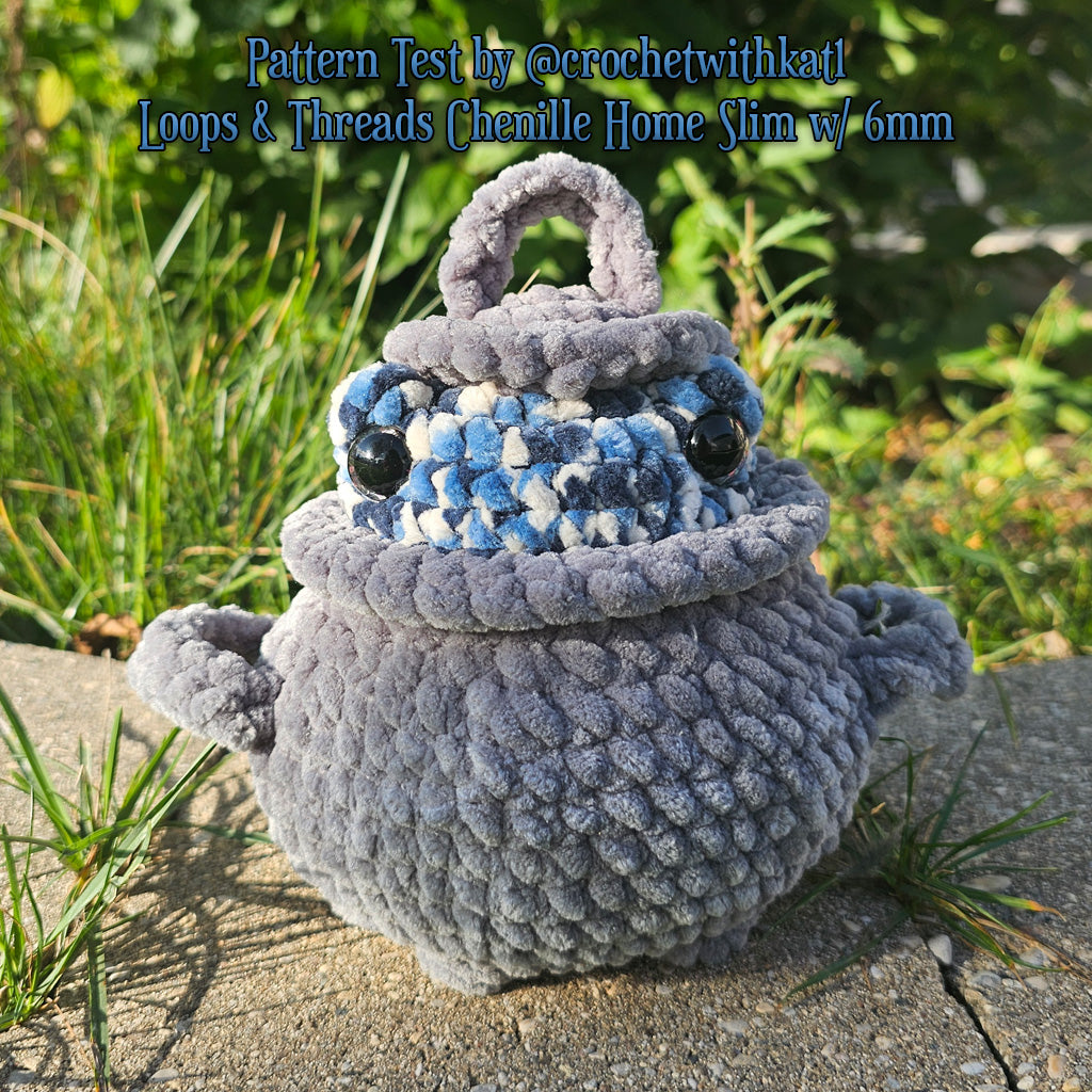 Crochet Pattern: Froggie Cauldron