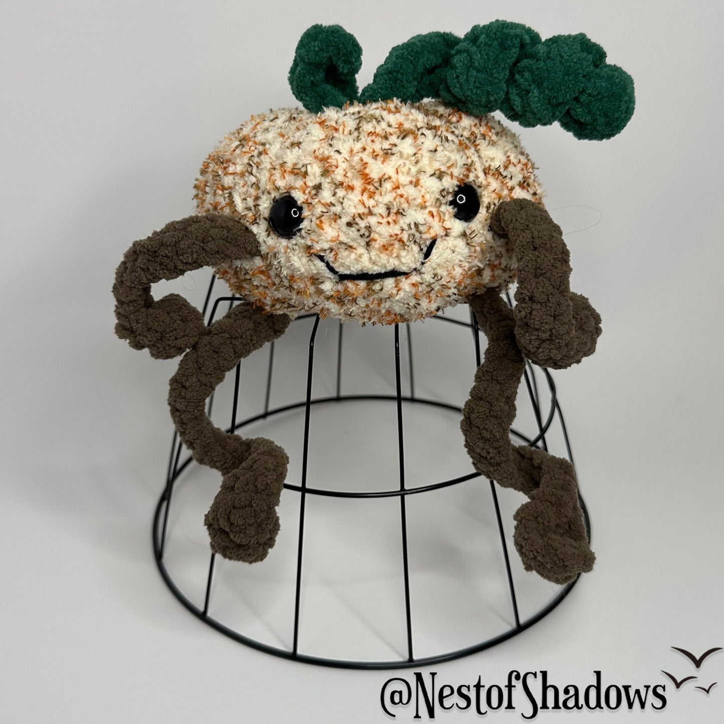 Petey Pumpkin - Crochet Plushie