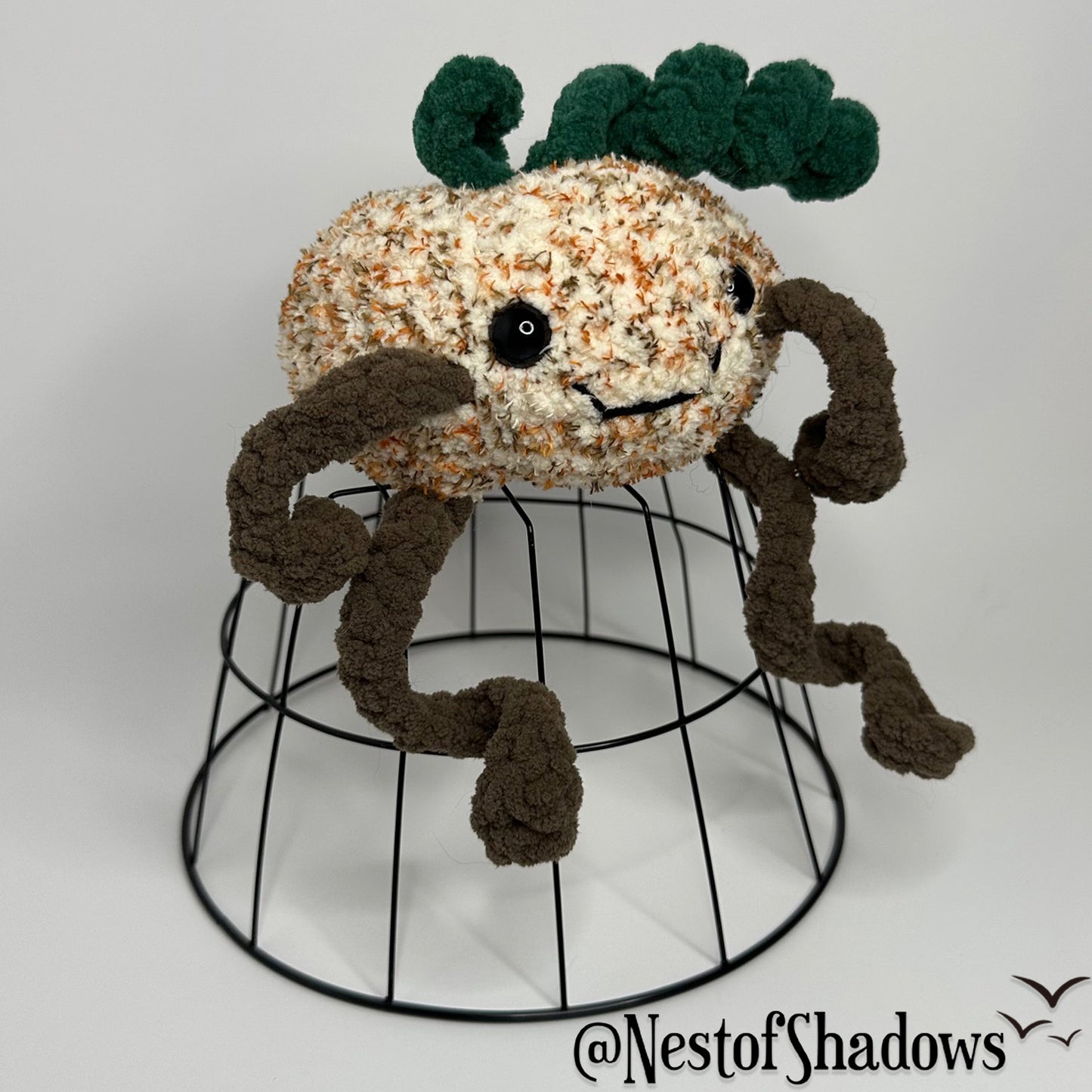 Petey Pumpkin - Crochet Plushie