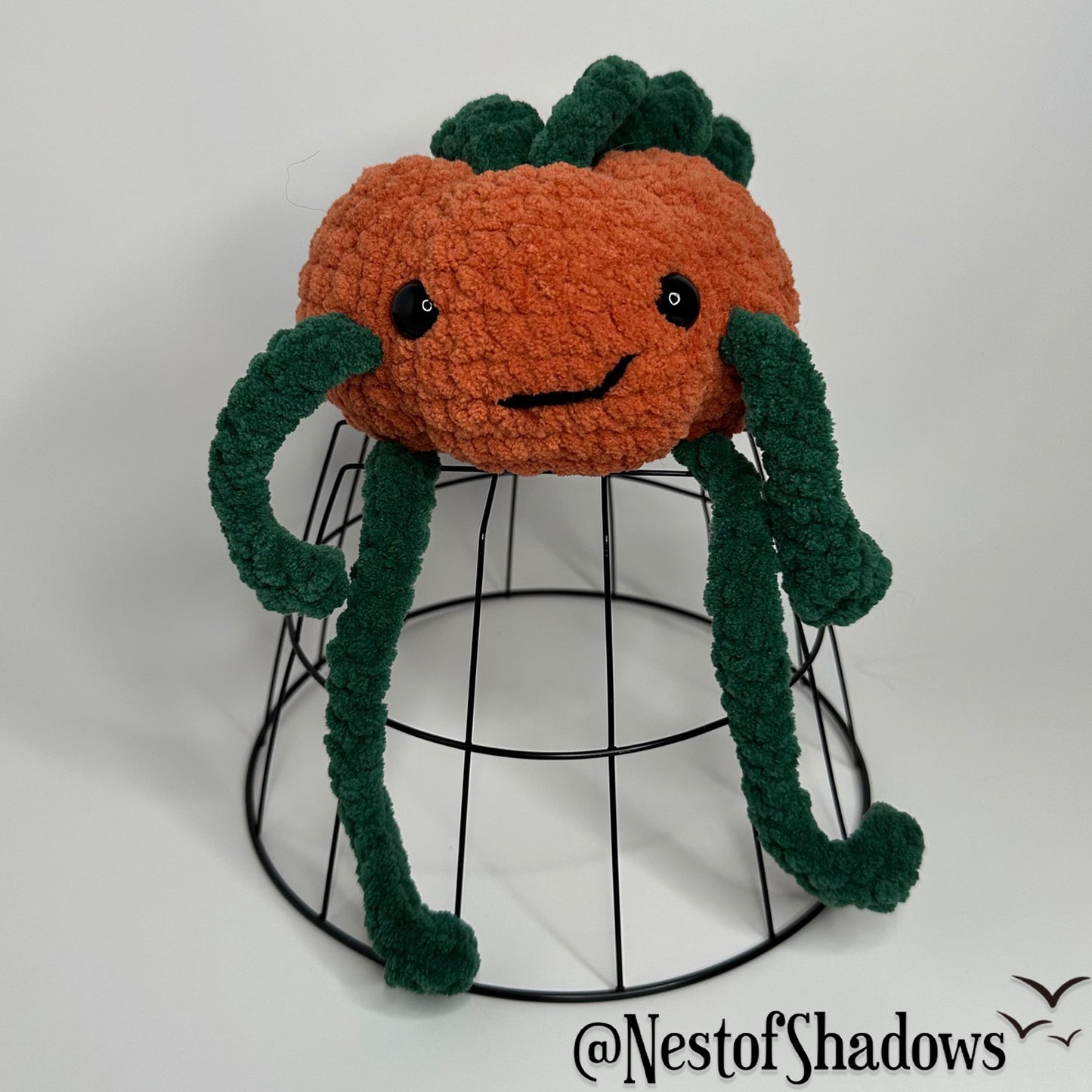 Petey Pumpkin - Crochet Plushie