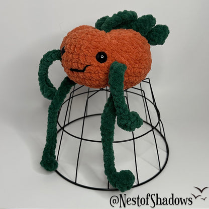 Petey Pumpkin - Crochet Plushie