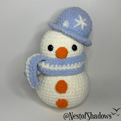 Snowman - Crochet Plushie