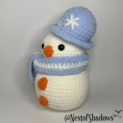 Snowman - Crochet Plushie