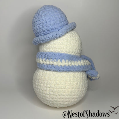 Snowman - Crochet Plushie