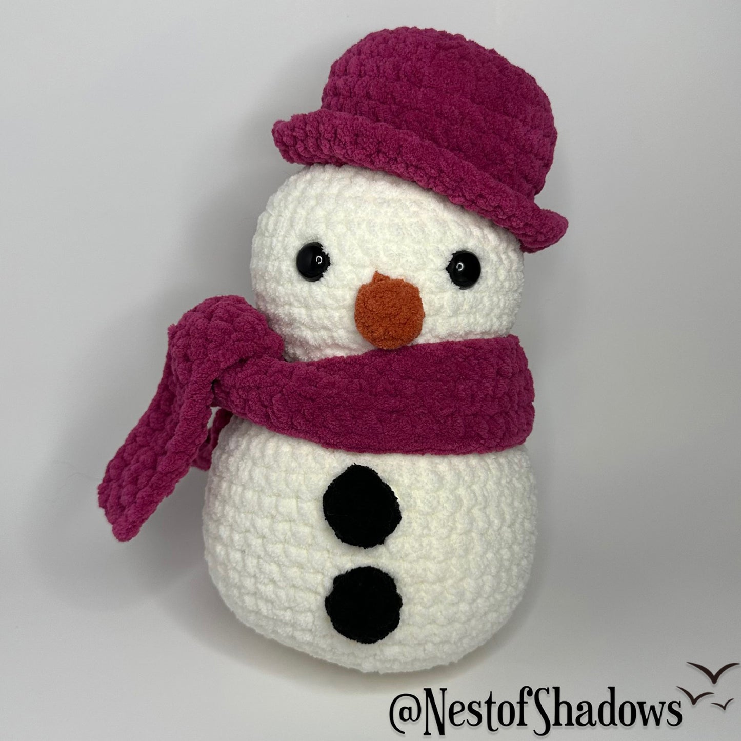 Snowman - Crochet Plushie