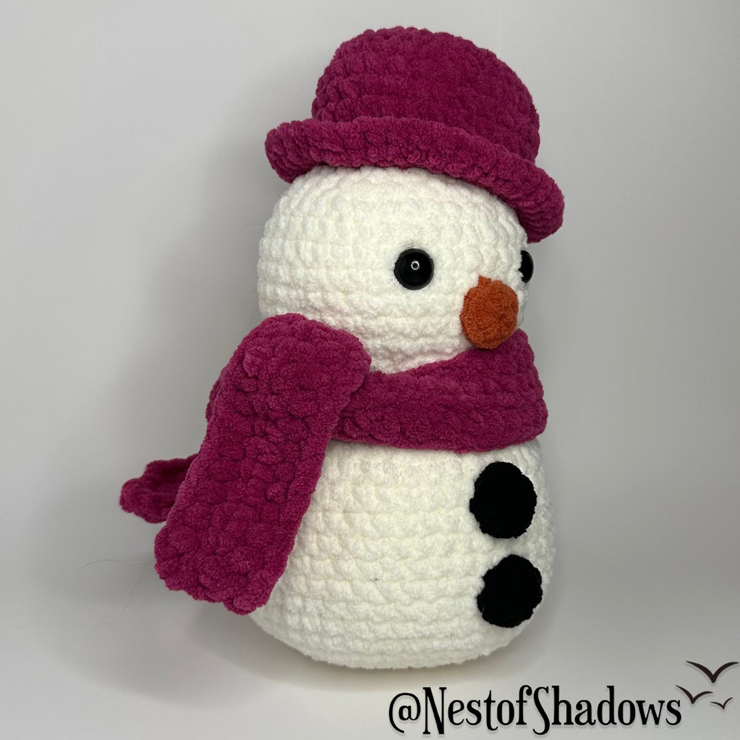Snowman - Crochet Plushie