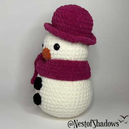 Snowman - Crochet Plushie