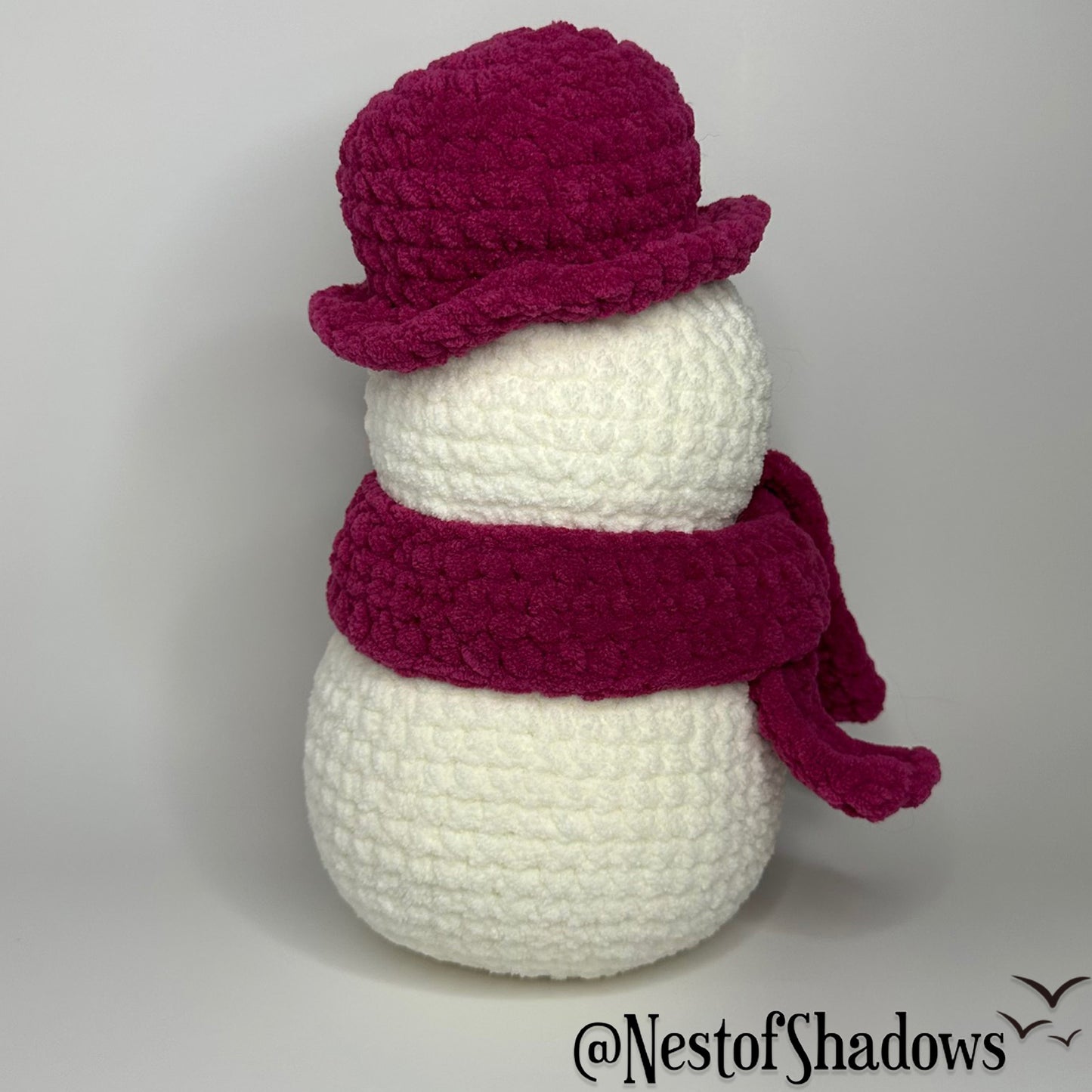 Snowman - Crochet Plushie