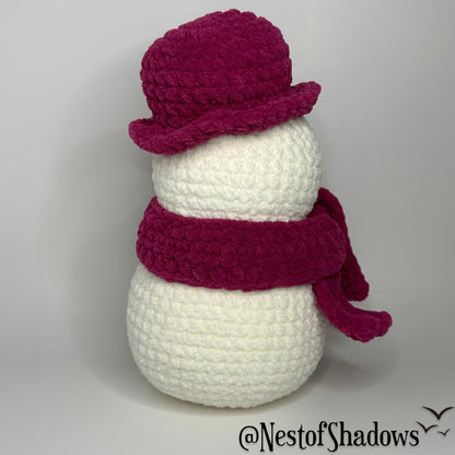 Snowman - Crochet Plushie