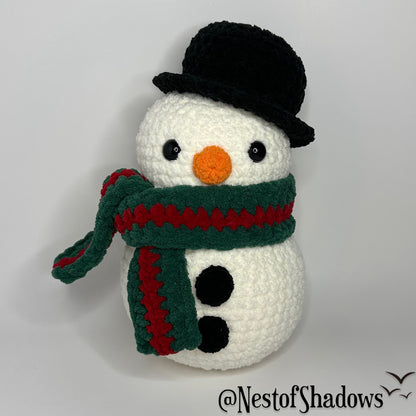 Snowman - Crochet Plushie