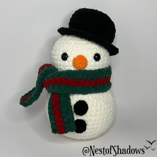 Snowman - Crochet Plushie