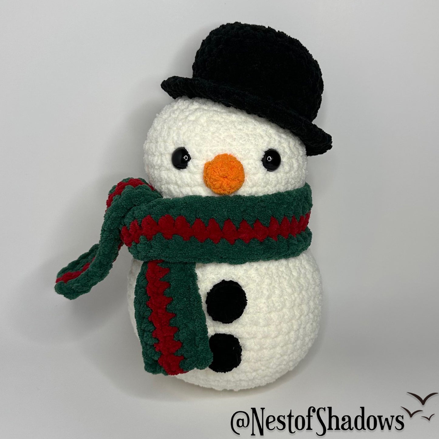 Snowman - Crochet Plushie